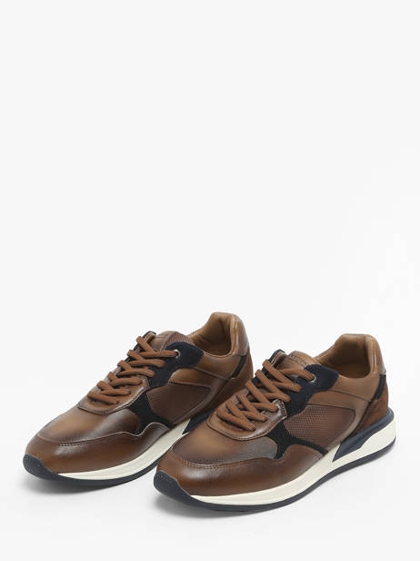 Sneakers Paillon In Leather Redskins Brown men PAILLON other view 1