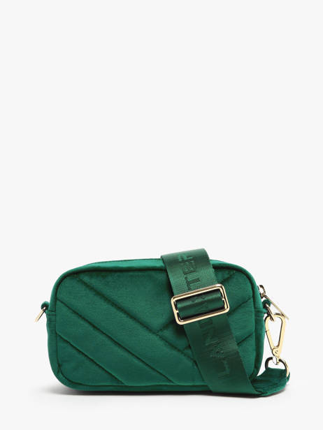 Sac Bandoulière Velvet Matelasse Polyester Lancaster Vert velvet matelasse 14 vue secondaire 4