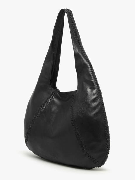 Shoulder Bag Milan Leather Basilic pepper Black milan BMIL01 other view 2