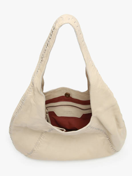 Shoulder Bag Milan Leather Basilic pepper Beige milan BMIL01 other view 3