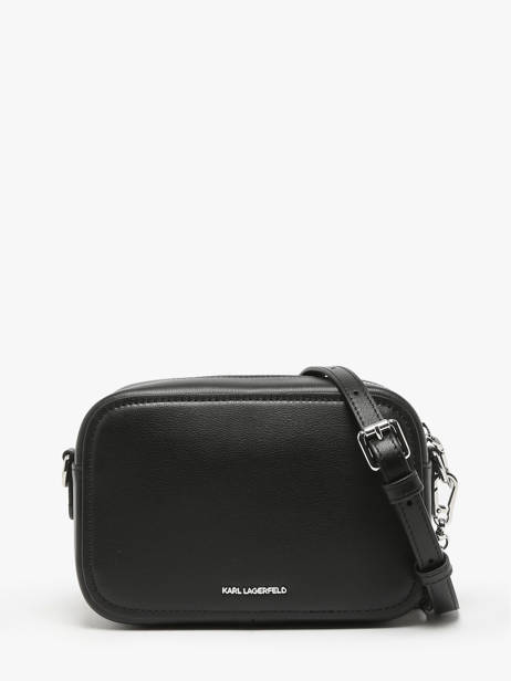 Shoulder Bag K Ikonic 2.0 Leather Karl lagerfeld Black k ikonic 2.0 246W3028 other view 3