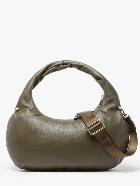 Shoulder Bag Babyatoutprix - Lucie Leather Etrier Green babyatoutprix - lucie ELUC129M other view 6