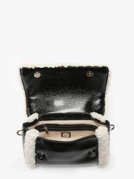 Shoulder Bag Davika Polyurethane Guess Black davika TG949720 other view 2