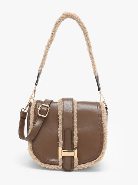 Shoulder Bag Polaire Miniprix Brown polaire BV24878