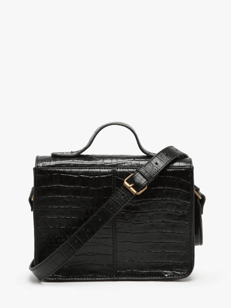 Shoulder Bag La Suite Heritage Leather Paul marius Black la suite heritage GEORGHER other view 3