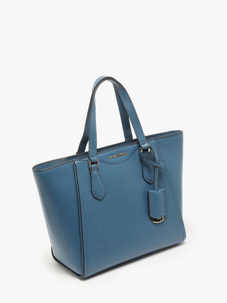 Sac Bandoulière Taryn Cuir Michael kors Bleu taryn F4GTBC1L vue secondaire 2