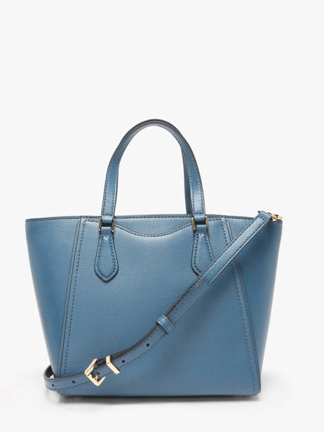 Sac Bandoulière Taryn Cuir Michael kors Bleu taryn F4GTBC1L vue secondaire 4