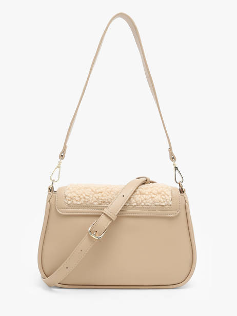 Sac Bandoulière Shari Valentino Beige shari VBS8DP09 vue secondaire 4