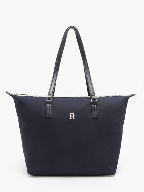 Sac Porté épaule Poppy Polyester Tommy hilfiger Bleu poppy AW16480