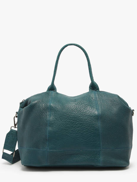 Sac à Main Leather Cuir Biba Bleu leather FRA1L