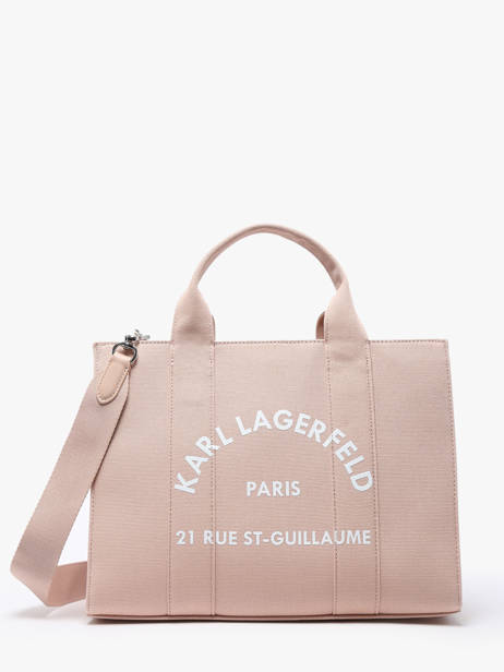 Sac à Main Rsg Coton Karl lagerfeld Rose rsg 240W3892