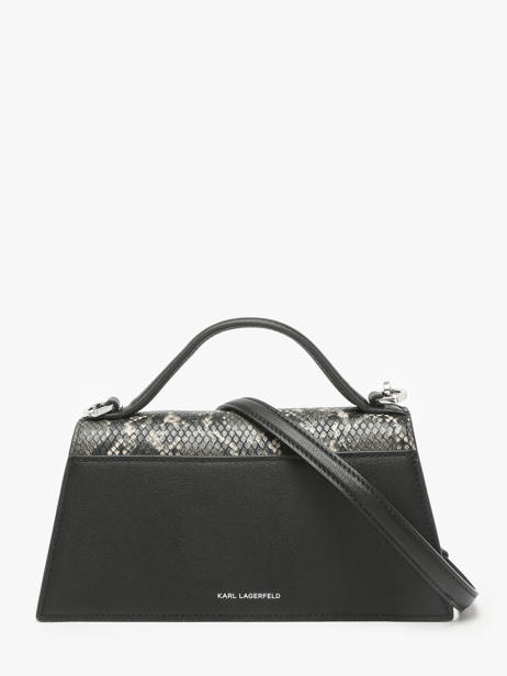 Sac Bandoulière K Signature Cuir Karl lagerfeld Multicolore k signature 246W3098 vue secondaire 4