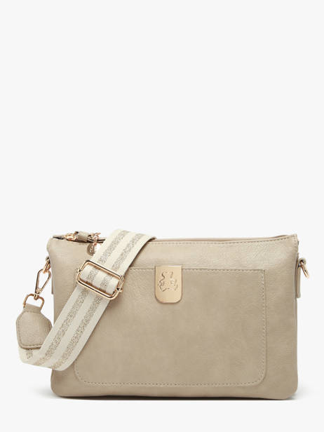 Shoulder Bag Ajoure Lulu castagnette Beige ajoure WINTER