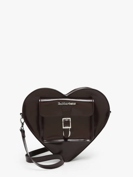 Sac Bandoulière Heart Cuir Dr martens Rouge heart AD015601