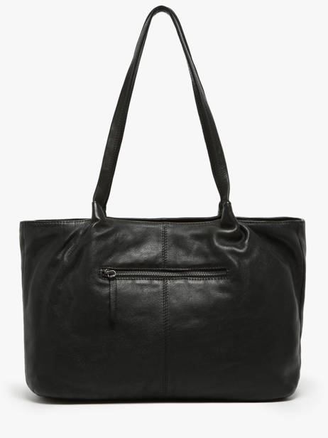 Sac Porté épaule Utility Cuir Basilic pepper Noir utility BUTI07 vue secondaire 4