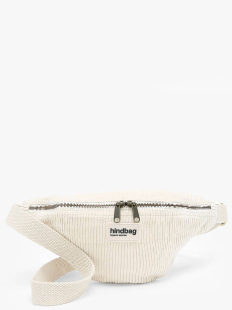 Sac Banane Hindbag Blanc velours V