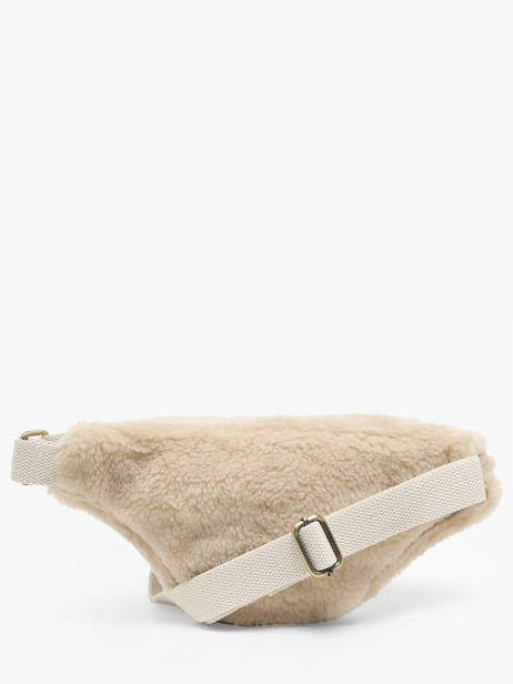 Sac Banane Hindbag Beige fourrure F vue secondaire 4