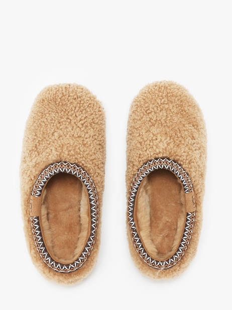 Slippers In Leather Ugg Beige women 1158356 other view 4