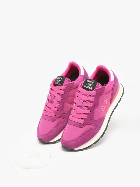 Sneakers Sun68 Pink women Z44201 other view 3