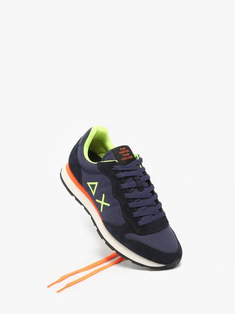 Sneakers Tom Fluo Sun68 Bleu men Z44102 vue secondaire 2