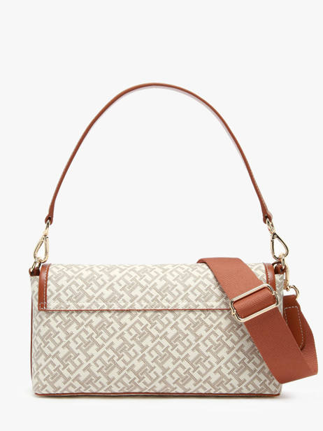 Sac Porté épaule Th Monoplay Cuir Tommy hilfiger Beige th monoplay AW17341 vue secondaire 3