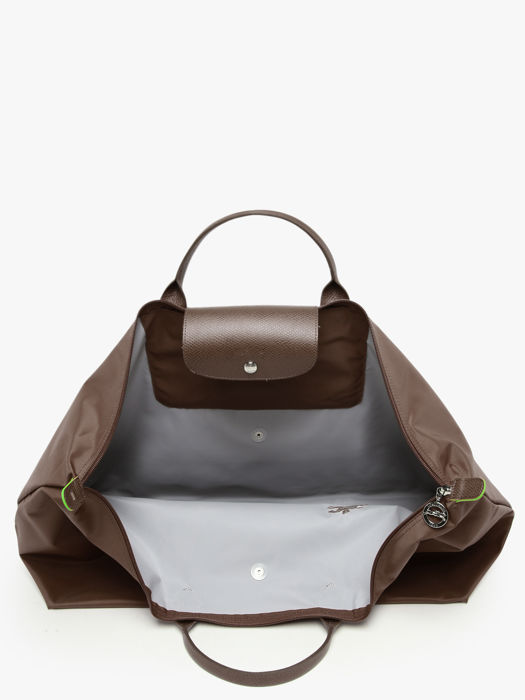 Longchamp Le pliage green Travel bag Brown