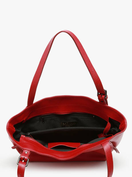 Shoulder Bag Caviar Leather Milano Red caviar CA24065 other view 3