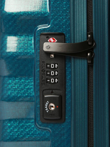 Valise Rigide Lite-shock Samsonite Bleu lite-shock 98V002 vue secondaire 1