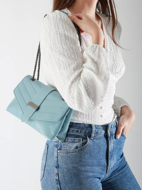 Crossbody Bag Jana Amour Leather Etrier Blue jana amour EJAM002T other view 1