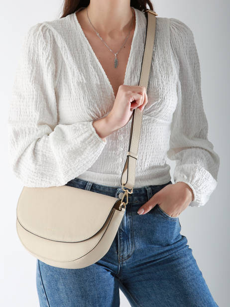 Shoulder Bag Tradition Leather Etrier Beige tradition ETRA065M other view 1