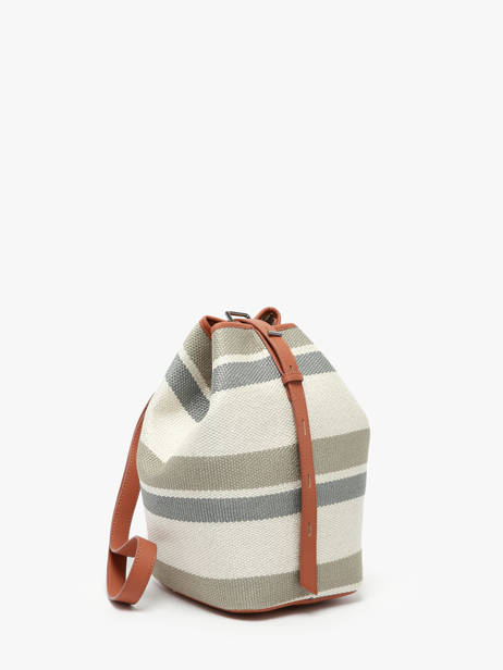 Sac Bandoulière Sac à Dos M Cavalier Toile Etrier Beige cavalier toile ECLT126M vue secondaire 3
