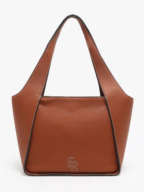 Sac Porté épaule M Foudre Cuir Etrier Marron foudre EFOD107M