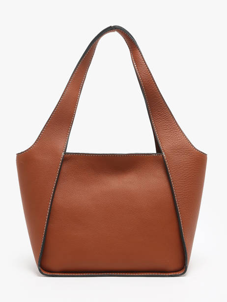Sac Porté épaule M Foudre Cuir Etrier Marron foudre EFOD107M vue secondaire 4