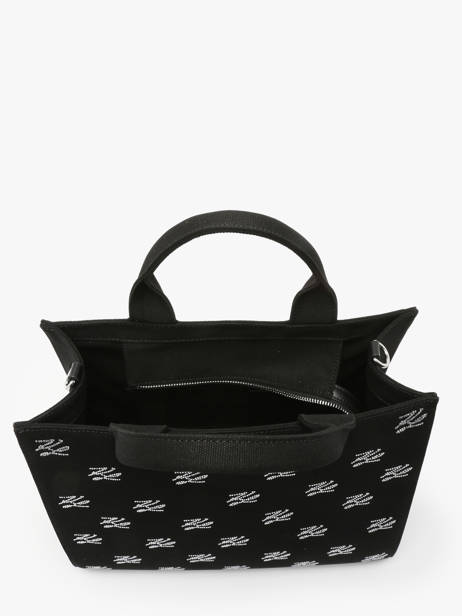 Sac Bandoulière K Autograph Coton Karl lagerfeld Noir k autograph A1W50025 vue secondaire 2