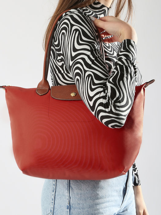 Longchamp Le pliage original Hobo bag Red