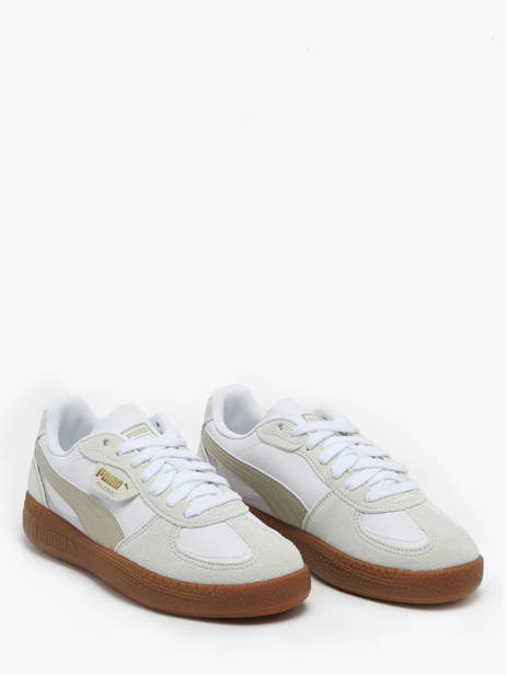 Sneakers In Leather Puma White women 39772702 other view 1