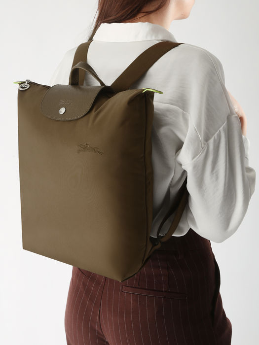 Longchamp Le pliage green Sac à dos Vert