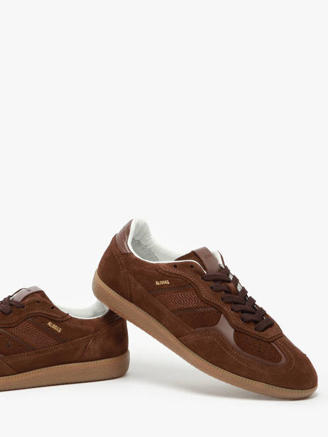 Sneakers In Leather Alohas Brown women 10047105 other view 2