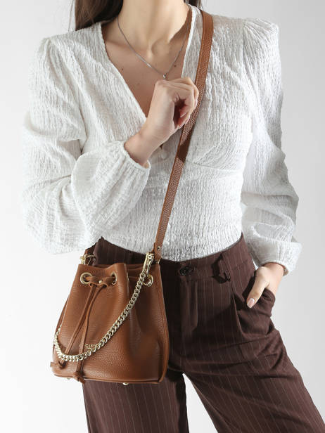 Purse Alba Double Leather Lancaster Brown alba double 80 other view 1