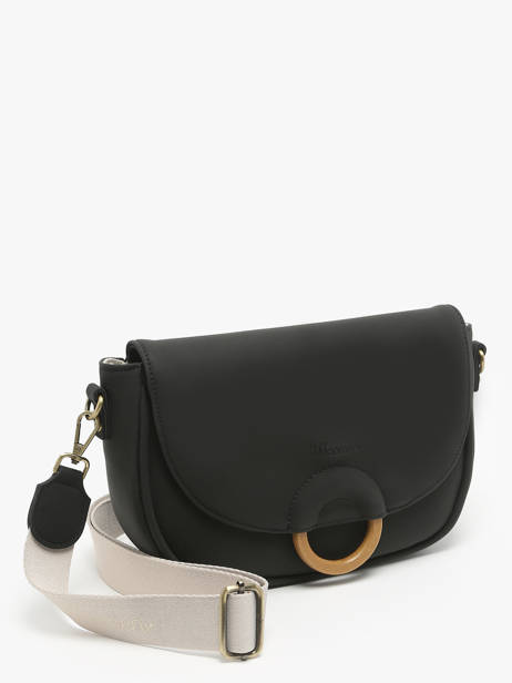 Shoulder Bag M Crocus Woomen Black crocus WCRO04 other view 2