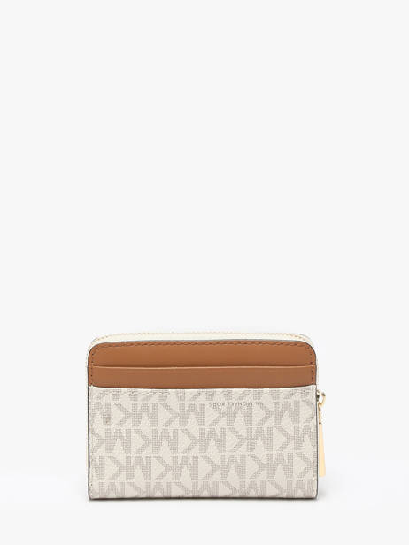 Coin Purse With Card Holder Michael kors Beige jet set T4GJ6Z5B other view 2