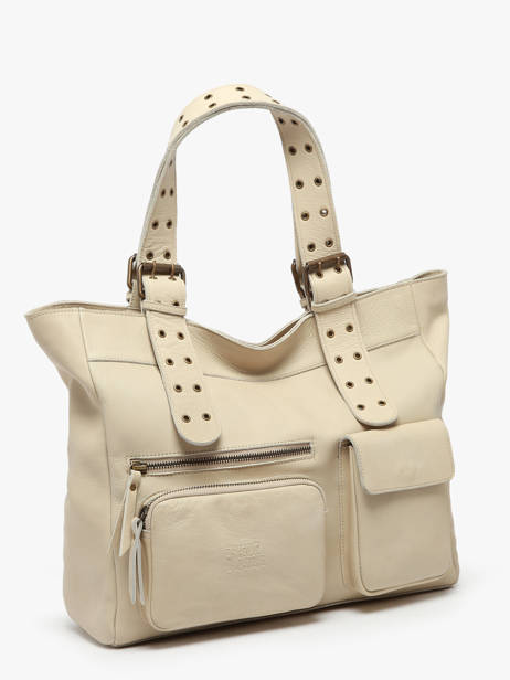 Handbag Cargo Leather Basilic pepper Beige cargo BCAR07 other view 2