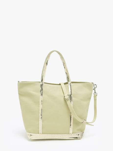 Small Le Cabas Tote Bag Sequins Vanessa bruno Green cabas 1V40435 other view 4