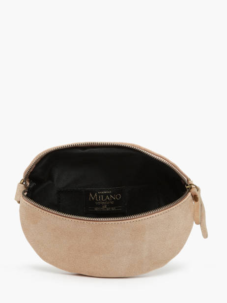 Belt Bag Milano Beige velvet VE19091 other view 3