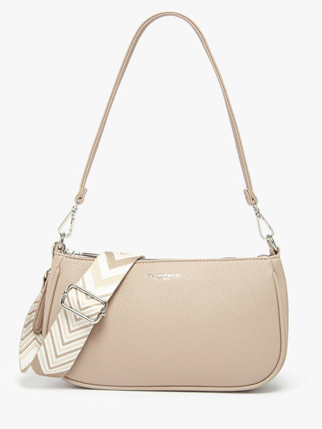 Ccrossbody Shoulder Bag Grained Miniprix Beige grained F3699