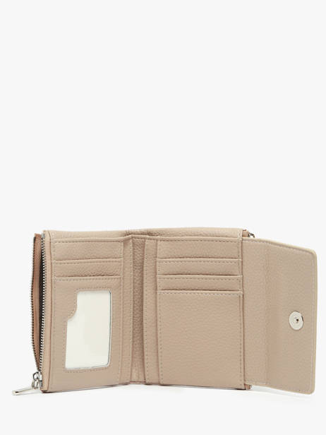 Porte-monnaie Porte-cartes Grained Miniprix Beige grained F5019 vue secondaire 1