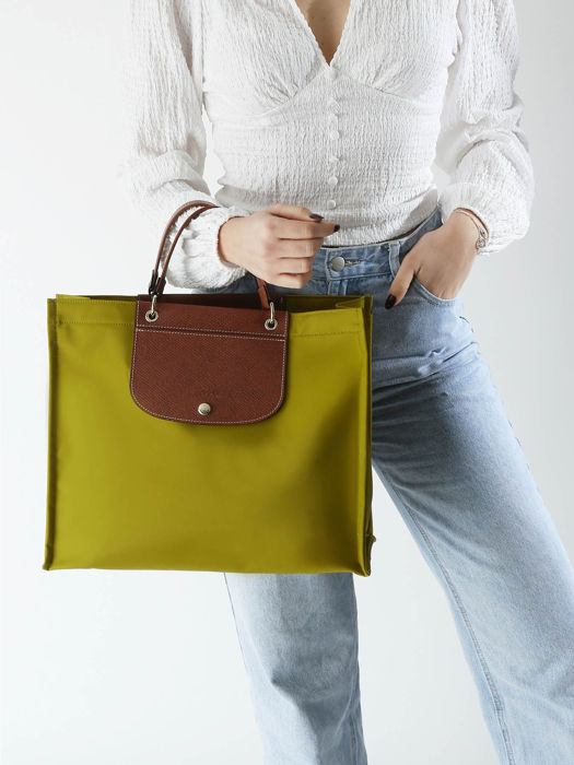 Longchamp Cabas longchamp du marché Handbag Red