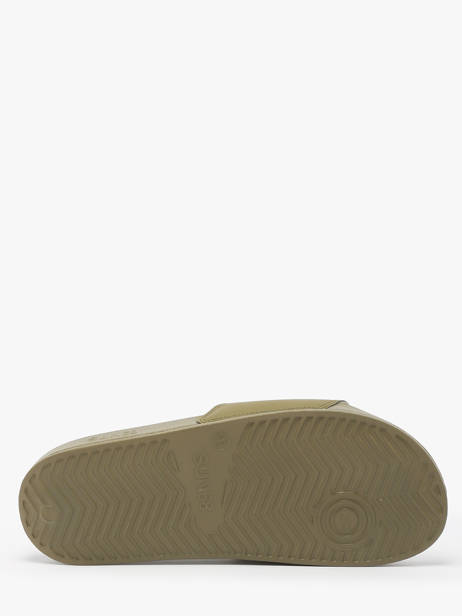 Flip Flops Logo Sun68 Green men X35102 other view 4