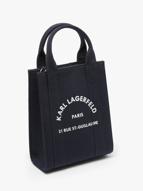Shoulder Bag Rsg Cotton Karl lagerfeld Blue rsg A1W50039 other view 2