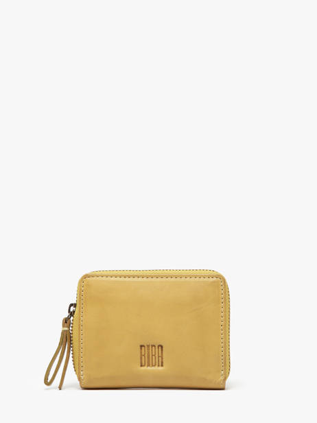 Porte-monnaie Heritage Cuir Biba Bleu heritage BT12